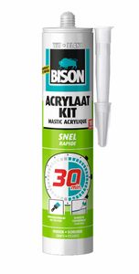 Bison Acrylaatkit 30 Min Wit Crt 300Ml*12 Nlfr - 1491142 - 1491142