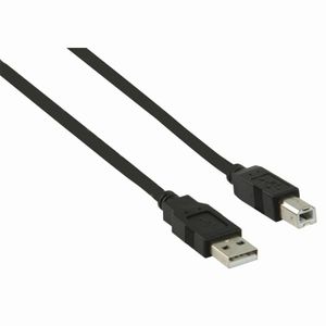 Nedis CCGB60100BK30 Usb 2.0-kabel A Male - B Male 3,0 M Zwart