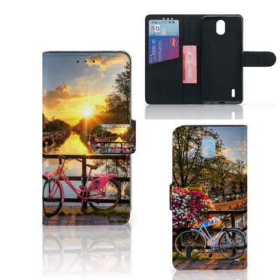 Nokia 1.3 Flip Cover Amsterdamse Grachten