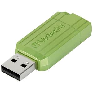 Verbatim Store n Go Pinstripe USB 2.0 Eucalyptus Green 64GB - USB-Stick - 64 GB USB flash drive USB Type-A Blauw