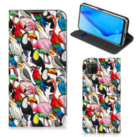 Huawei P40 Lite Hoesje maken Birds - thumbnail