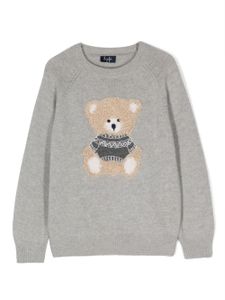 Il Gufo pull à motif bear - Gris