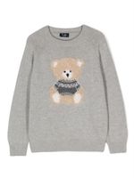 Il Gufo pull à motif bear - Gris - thumbnail