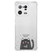 Xiaomi 13 Pro Stevig Bumper Hoesje Cat Good Day