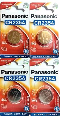 4 stuks Panasonic Lithium 3 Volt type CR2354 CR 2354 DL2354 BR2354 in originele verpakking