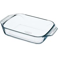 Rechthoekige glazen ovenschaal 1,4 liter 26 x 17 x 5,5 cm