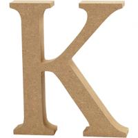 Creotime houten letter K 8 cm