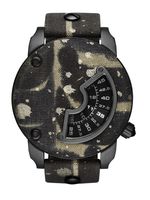 Horlogeband Diesel DZ7387 Leder/Textiel Camouflage 24mm - thumbnail