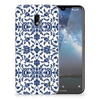 Nokia 2.2 TPU Case Flower Blue