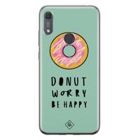 Huawei Y6 (2019) siliconen hoesje - Donut worry