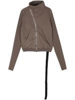 Rick Owens DRKSHDW sweat à fermeture zippée - Marron