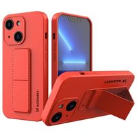 Wozinsky standaard iPhone 13 siliconen hoesje - rood - thumbnail