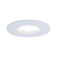 Paulmann 99936 LED inbouwlamp Calla rond incl. 1x5W IP65 inbouwspots wit mat kastlicht kunststof, aluminium inbouwlamp 4000 K