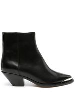 ISABEL MARANT bottines Adnae 65 mm en cuir - Noir - thumbnail