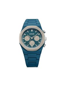 D1 Milano montre Polychrono 40.5 mm - Vert