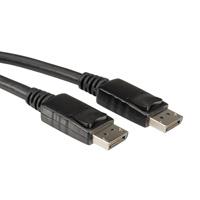 VALUE DisplayPort Cable, DP-DP, LSOH, M/M, zwart, 5 m - thumbnail