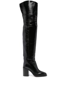 Paris Texas bottes Ophelia 95 mm en cuir - Noir