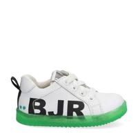 Bunnies Pascal Pit leren sneakers wit/groen