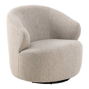 by fonQ Hug Draaibare Fauteuil - Bouclé - Greige