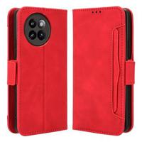 Xiaomi Civi 4 Pro/14 Civi Cardholder Series Portemonnee Hoesje - Rood - thumbnail