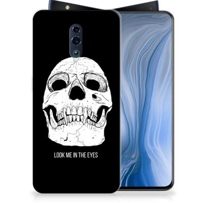 Silicone Back Case OPPO Reno Skull Eyes Silicone Back Case OPPO Reno Skull Eyes