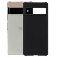 Google Pixel 7 rubberen plastic behuizing - zwart - thumbnail