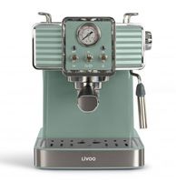 Livoo Espresso Koffie Machine - Groen - thumbnail