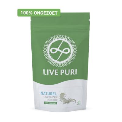 Live Puri Naturel Ongezoet Eiwitpoeder Live Puri Naturel Ongezoet Eiwitpoeder