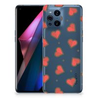 OPPO Find X3 | X3 Pro TPU bumper Hearts