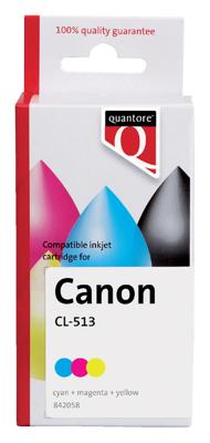 Inkcartridge quantore can cl-513 kleur