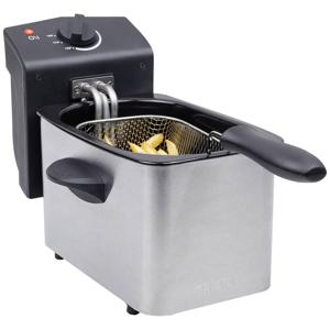 Tristar FR-6919 Friteuse met koudezone 800 W Zilver (mat)