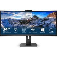 Philips P-Line 346P1CRH/00 34 Wide Quad HD 100Hz USB-C 100W Curved VA Monitor - thumbnail