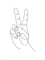 Peace Art Print Louise Nisbet 30x40cm