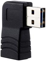 Delock Adapter Easy-USB 2.0-A stekker > USB 2.0-A bus hoek links/rechts