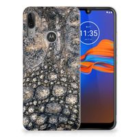 Motorola Moto E6 Plus TPU Hoesje Krokodillenprint - thumbnail