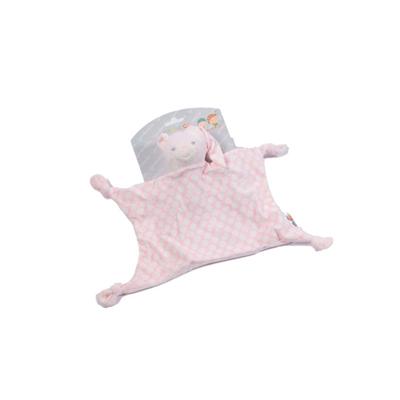 Gamberritos Knuffeldoekje Beer 23 Cm Stippen Roze