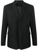 Prada blazer droit classique - Noir - thumbnail