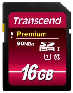 Transcend Premium 400 SDHC-kaart Industrial 16 GB Class 10, UHS-I