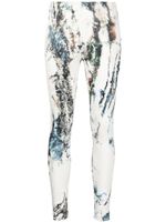 Saiid Kobeisy legging imprimé à sequins - Multicolore