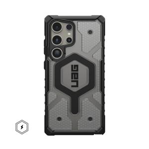 Urban Armor Gear Pathfinder Backcover Samsung Galaxy S24 Ultra Ice, Transparant MagSafe compatible