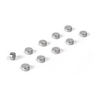 Trendform Magnetisch Steely - set van 10 stuks - zilver - thumbnail