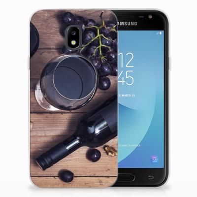 Samsung Galaxy J3 2017 Siliconen Case Wijn Samsung Galaxy J3 2017 Siliconen Case Wijn