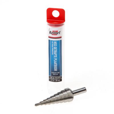 Plaatboor getrapt HSS 4-20mm
