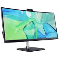 Acer Vero CB343CURDbemiiphcuzx LED-monitor Energielabel G (A - G) 86.4 cm (34 inch) 3440 x 1440 Pixel 21:9 4 ms HDMI, DisplayPort, USB-C, RJ45, USB-B, USB 3.2