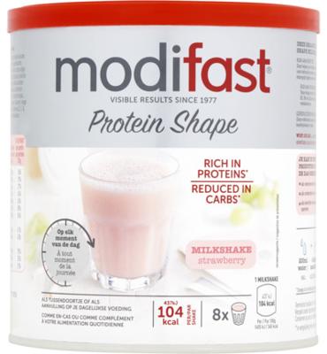 Modifast Protein Shape Milkshake Aardbei (Afslankshake) (240g) Modifast Protein Shape Milkshake Aardbei (Afslankshake) (240g)