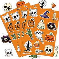 24 stuks halloween feestdecoratie buitenaardse stickers gepersonaliseerde decoratie gitaar notebook bagage diy Lightinthebox