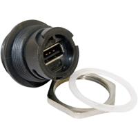 Set USB 2.0 inbouwbehuizing Bus, inbouw 17-200001 Bajonetsluiting zonder beschermdop 17-200001 Conec 1 stuk(s)