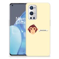 OnePlus 9 Pro Telefoonhoesje met Naam Monkey