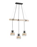 Fischer & Honsel Landelijke hanglamp Straw 60798 - thumbnail