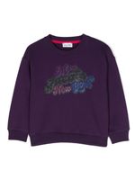 Marc Jacobs Kids sweat à ornements strassés - Violet - thumbnail